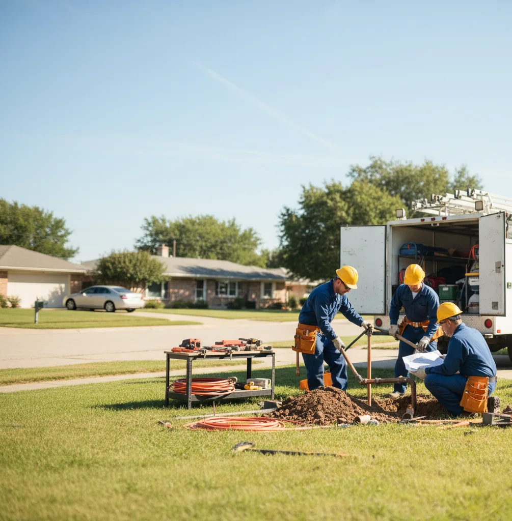 Sewer Line Repair in Holdenville, OK